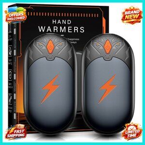 Rechargeable Hand Warmers 2 Pack, 24H Heat, Portable for Winter Outdoor